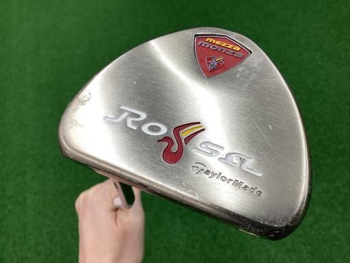 【中古】 テーラーメイド Rossa mezza monza 34インチ パター PT スチール (フレックスその他) メンズ 男性用 右利き 右用 Dランク ゴルフクラブ