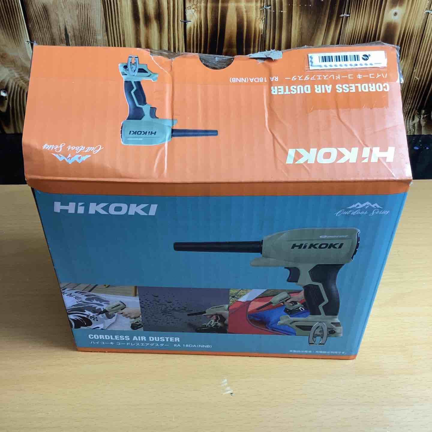  ハイコーキ HIKOKI 旧 日立工機 コードレスエアダスタ RA 18 DA NNB ブロアー エアダスター カメラアクセサリー