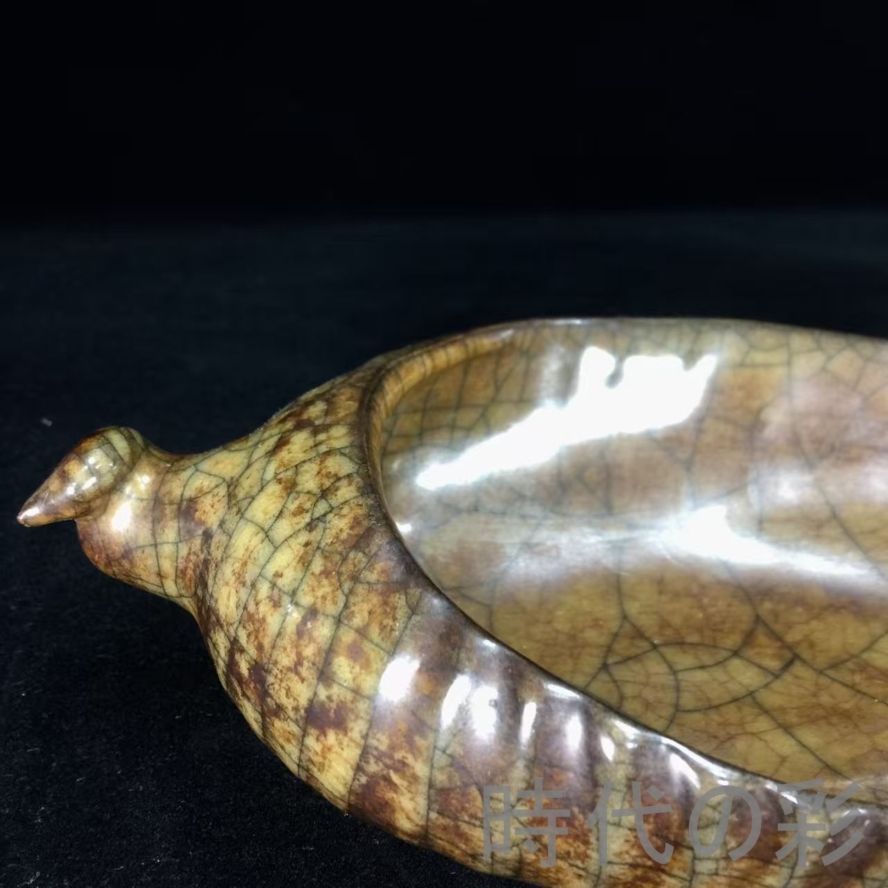 中国古美術.宋代磁器.唐物骨董.工芸 .哥窯.古陶磁器.收藏品.鑑賞用.美術陶芸.アンティーク.R07102519