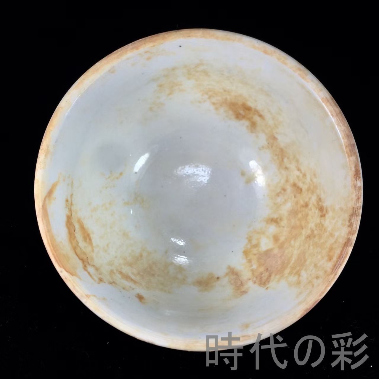 中国古美術.明代彩磁.唐物骨董.工芸 .明瓷.斗彩杯.仙鶴図.古陶磁.收藏品.鑑賞用.美術陶芸.アンティーク.R07102503