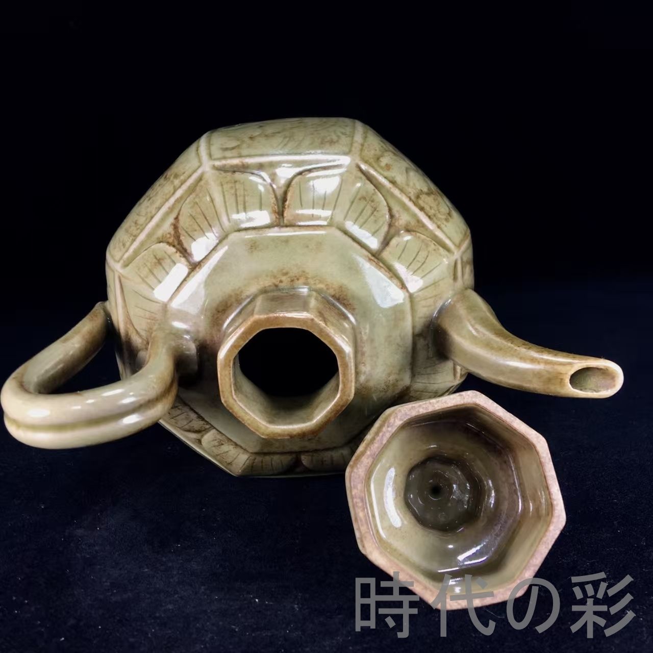 中国古美術 宋越窯 酒壺 酒道具 古陶瓷 宋代名窯 景徳鎮窯 文房置物 古