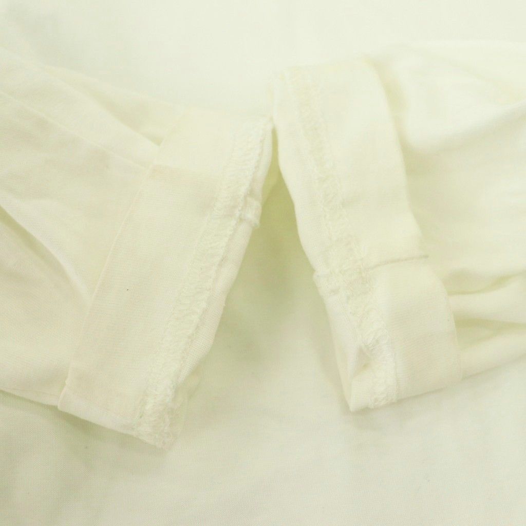 ローヘン LOHEN 23AW ボキシーラインビックロンT カットソー 長袖 F 白