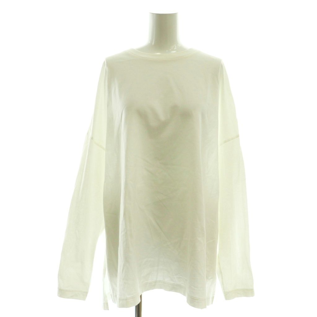 LOHEN ローヘン 白ロンT ボキシーライン ビックロンT ローヘン LOHEN 23AW ボキシーラインビックロンT カットソー 長袖 F 白