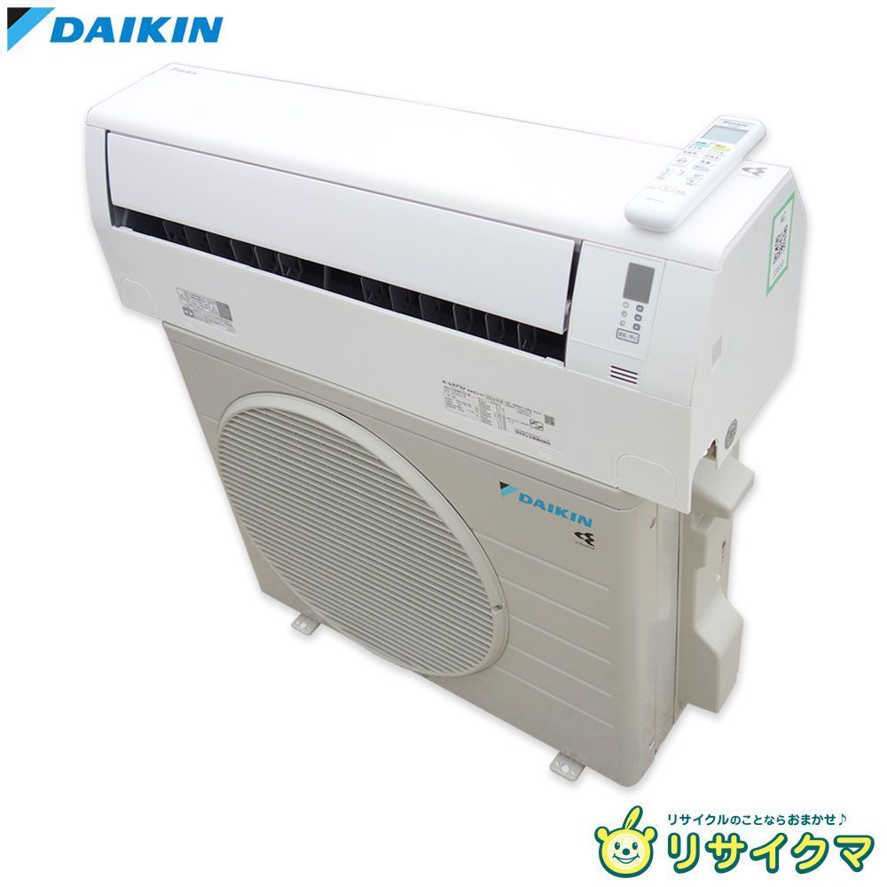 M▽ダイキン ルームエアコン 2025年 2.2kw ～8畳 光速ストリーマ搭載 標準モデル コンパクトタイプ F224ATES 33810
