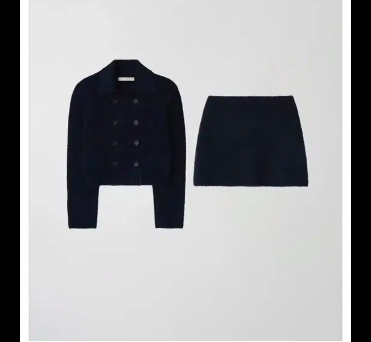 leeds グレー レース セットアップ スカート S