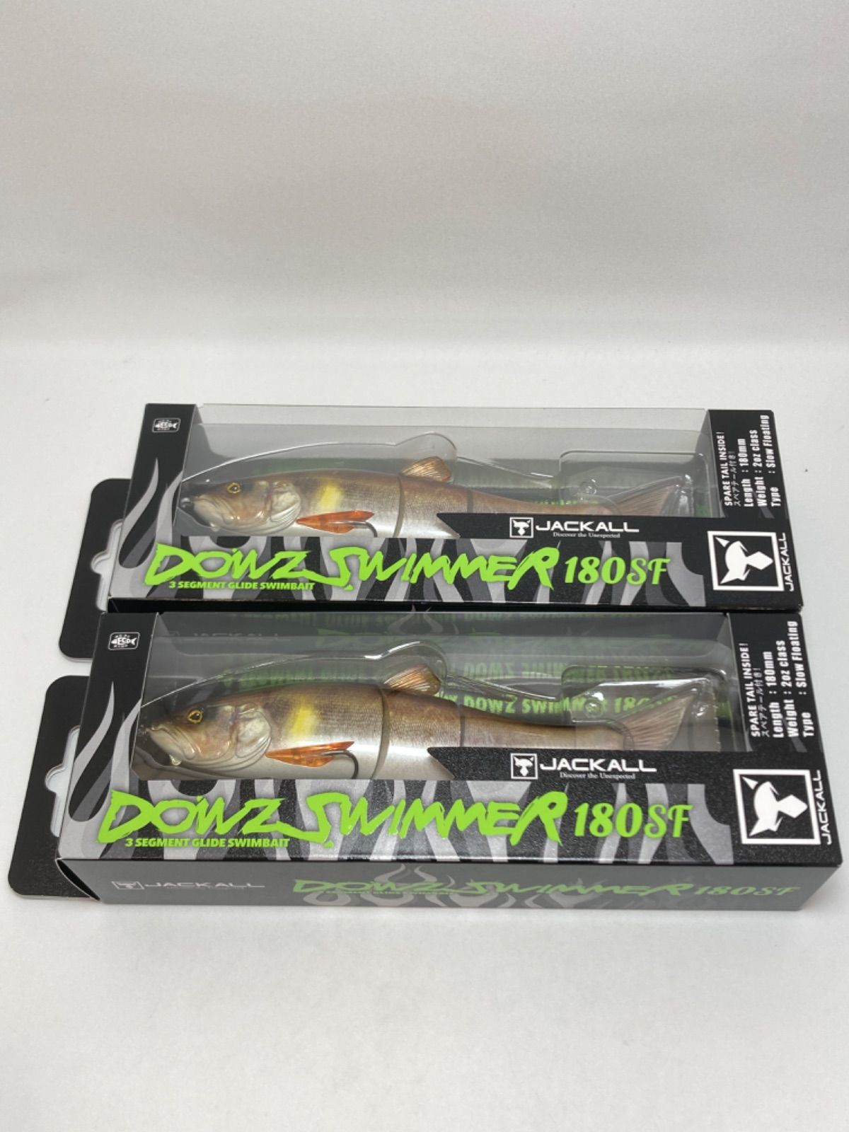 JACKALL ジャッカル ダウズスイマー 180SF マルハタシークレットアユ ルアー 2点セット