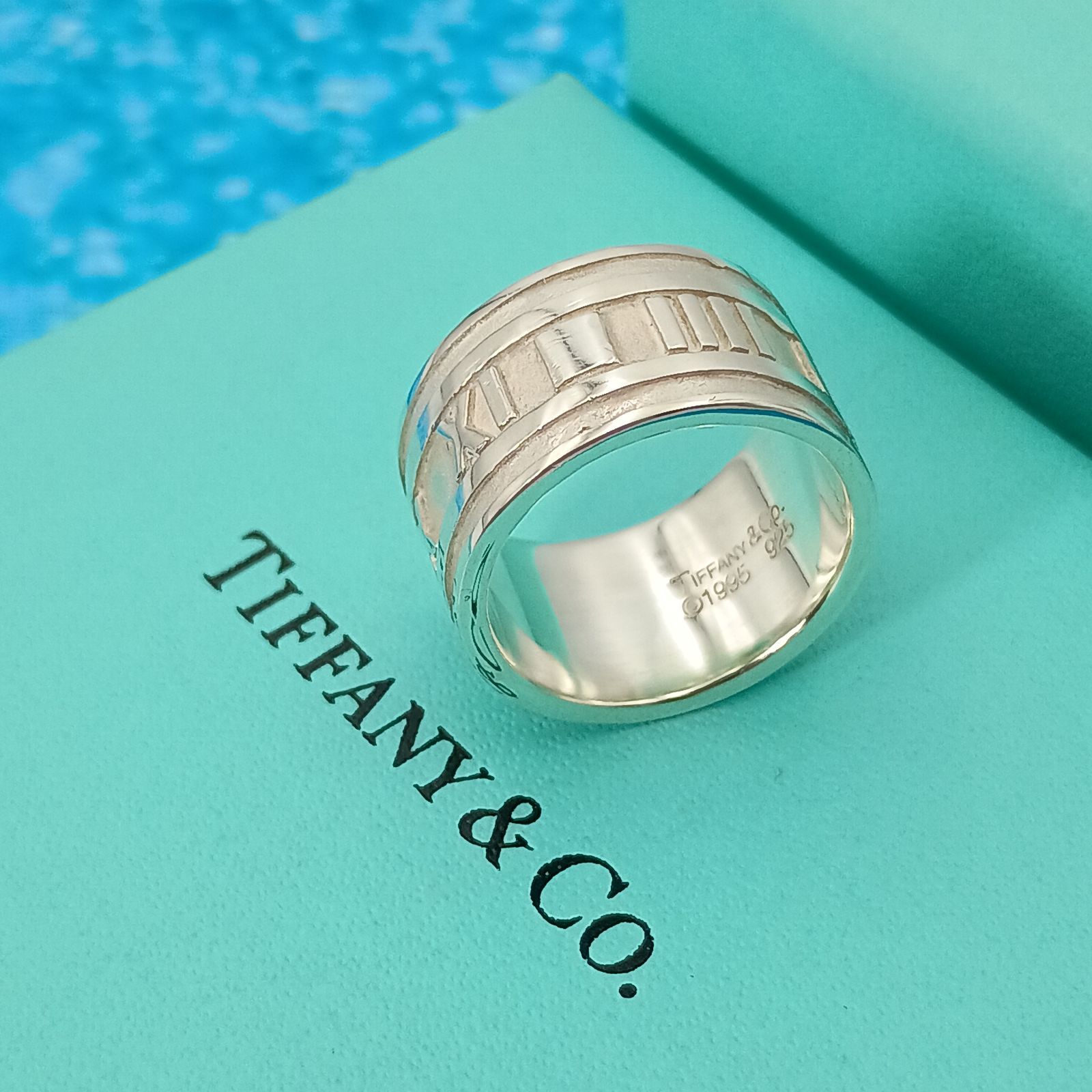 Tiffany & Co. 925シルバーリング #11 11号 7mm 1837 ナロー リング