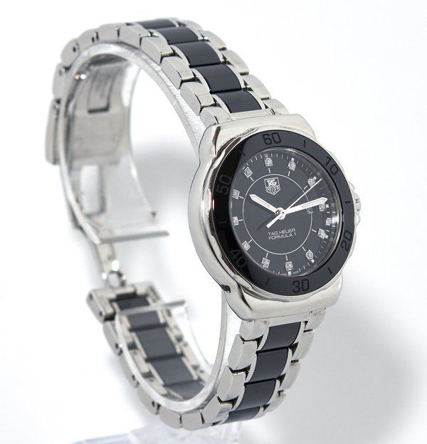箱 ギャラ付 TAG HEUER タグホイヤー フォーミュラ1 WAH1314.BA0867 12Pダイヤ クオーツ レディース