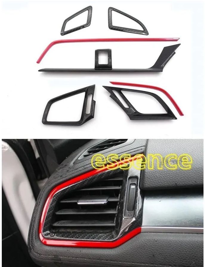 エアコンコンセントの装飾 ホンダ シビック 10世代 パーツ アクセサリー 2種可選 FFCRYSTALESIA_COM