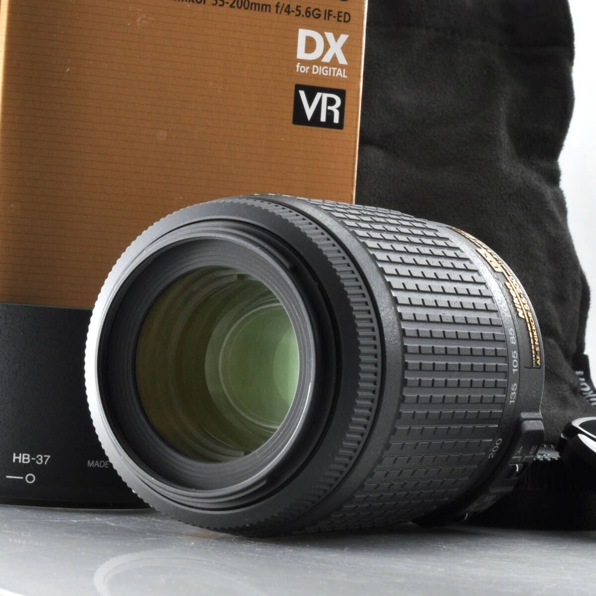 ニコン Nikon AF-S DX Zoom-Nikkor 55-200mm F4-5.6G IF-ED 元 き M865b