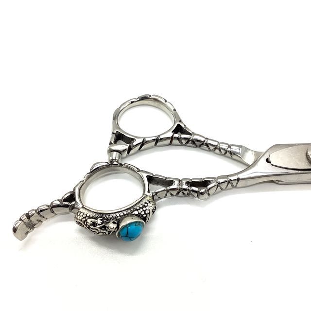 メーカー不明】 シザー オフセット 理容 美容ハサミ 美容師 理容師 右