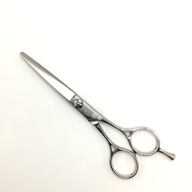 ルクスシザーLUXE Infinity 58Gダマスカス シザー メガネ 理容 美容ハサミ 美容師 理容師 右利き 5.8インチ sc2068