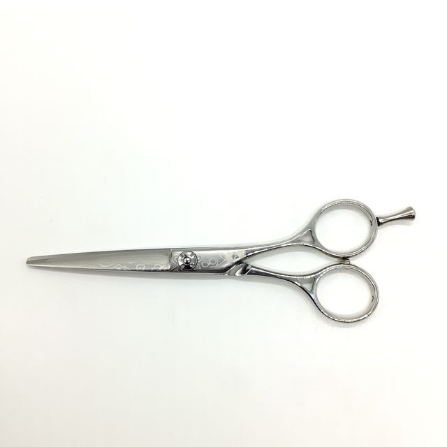 ルクスシザーLUXE Infinity 58 Gダマスカス シザー メガネ 理容 美容ハサミ 美容師 理容師 右利き 5.8インチ sc 2068