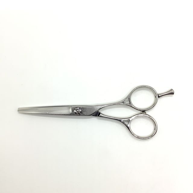 ルクスシザーLUXE Infinity 50 Gダマスカス シザー メガネ 理容 美容ハサミ 美容師 理容師 右利き 5.25インチ sc 2069