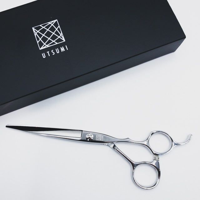 新品未使用【内海ウツミUTSUMI】U&U OL625 シザー オフセット 理容
