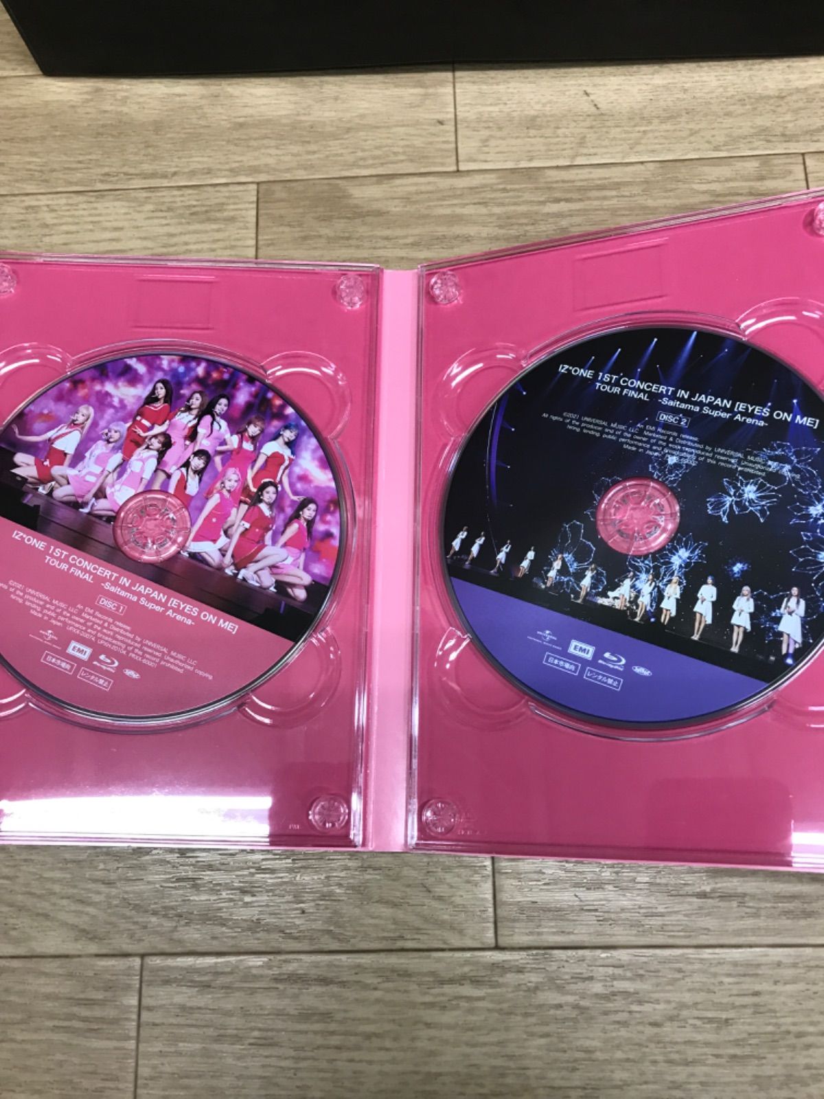 ☆【Blu-ray】IZ*ONE 1st CONCERT IN JAPAN EYES ON ME 初回生産限定盤