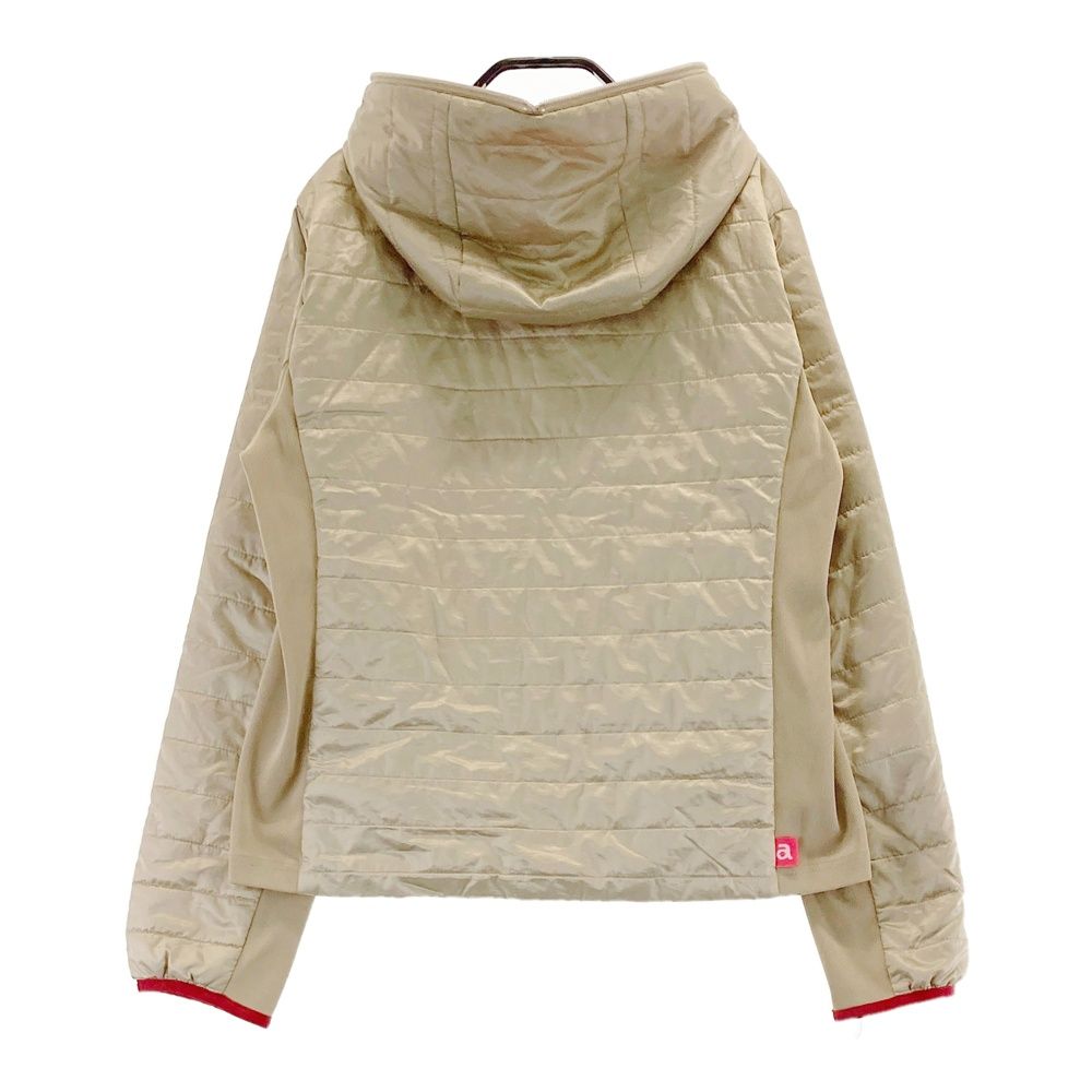 サイズ 40 ARCHIVIO アルチビオ 中綿 フルジップジャケット ベージュ系 240101541020 ゴルフウェア レディース ストスト