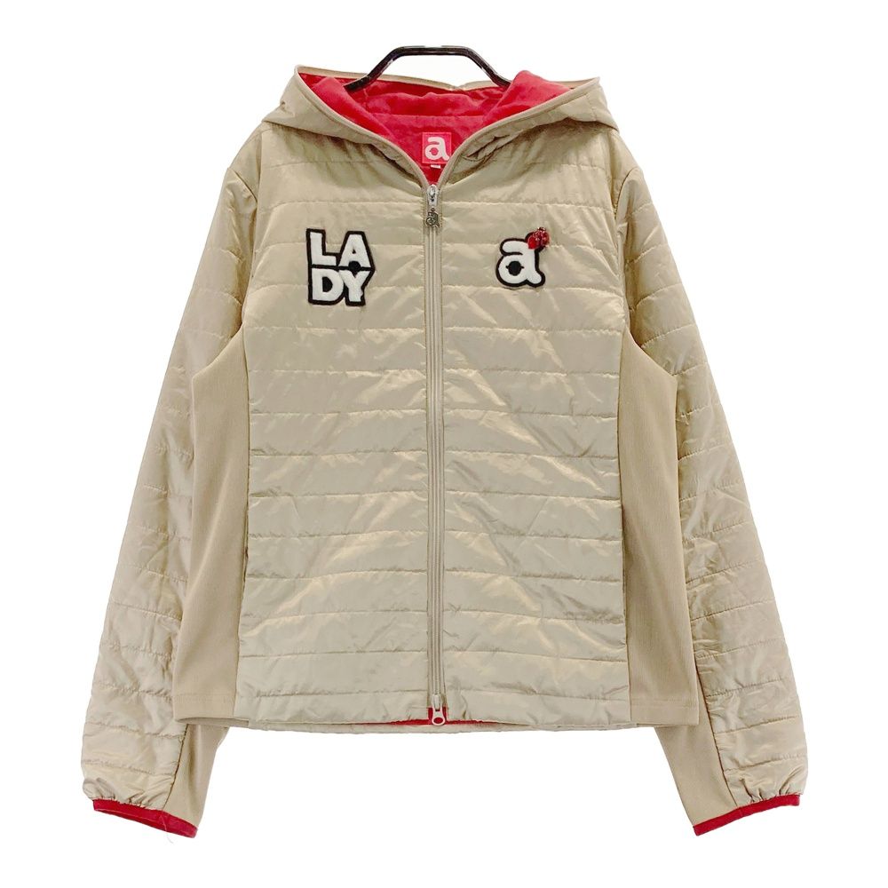 サイズ 40 ARCHIVIO アルチビオ 中綿 フルジップジャケット ベージュ系 240101541020 ゴルフウェア レディース ストスト