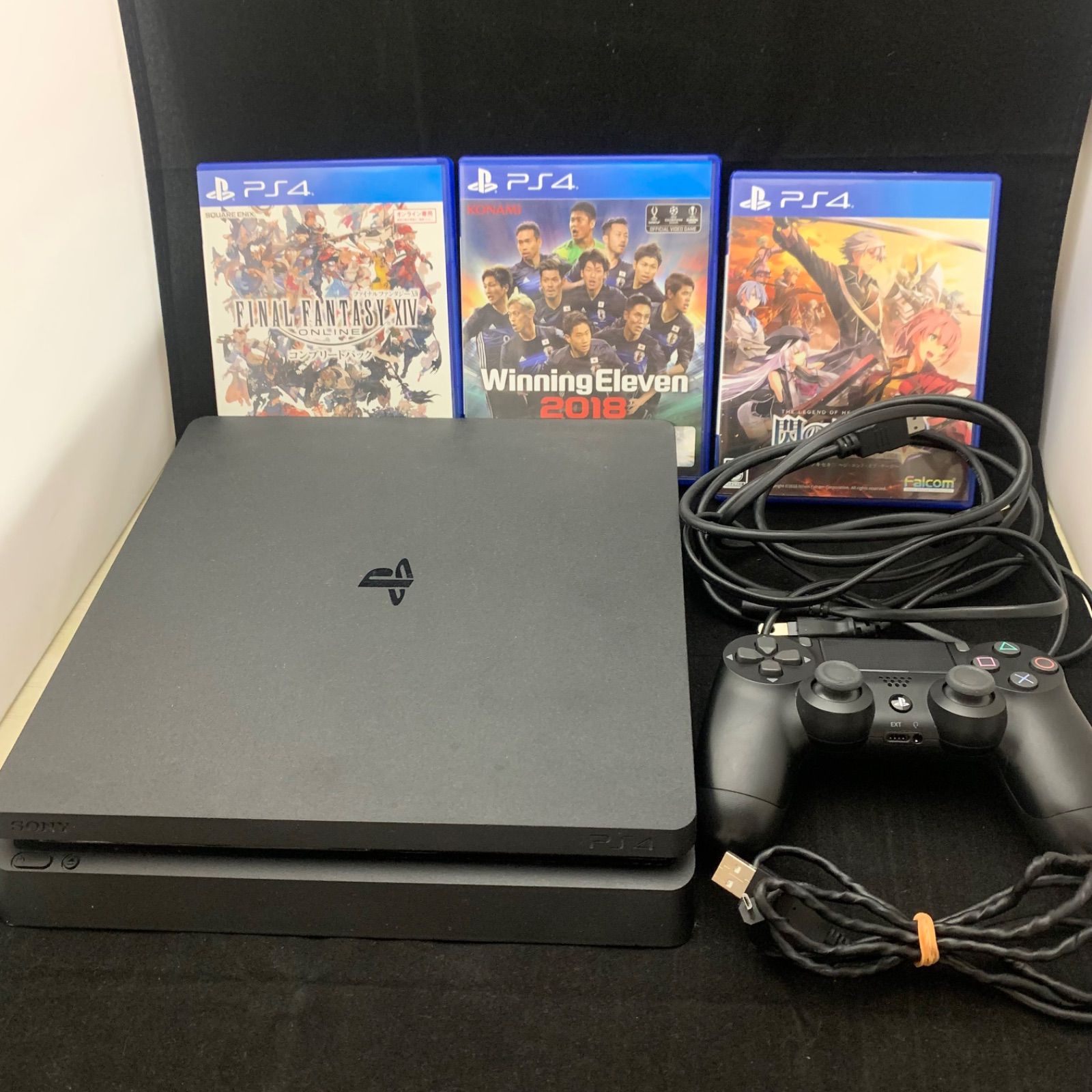 動作 済み SONY プレイステーション4 プレステ4 cuh-2200a コントローラー ソフト