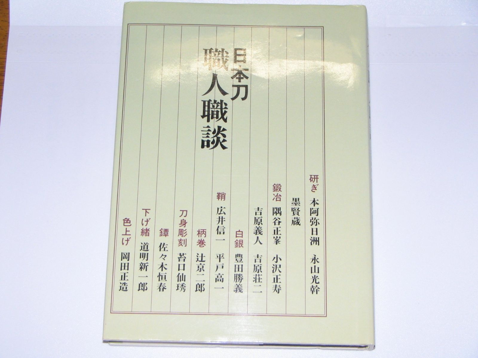 【新作登場，大人気】 日本刀職人職談 その他