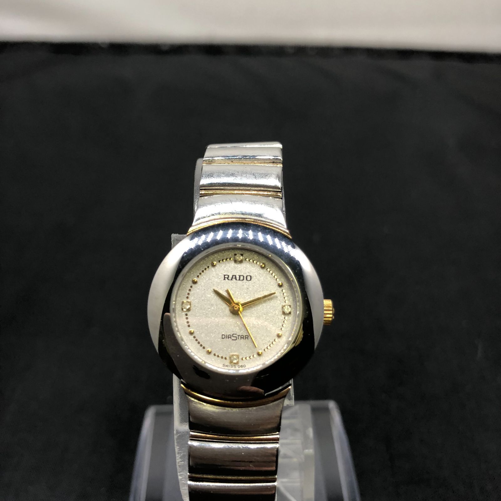 RADO QZ レディース時計 ステンレススチール 不動 C058