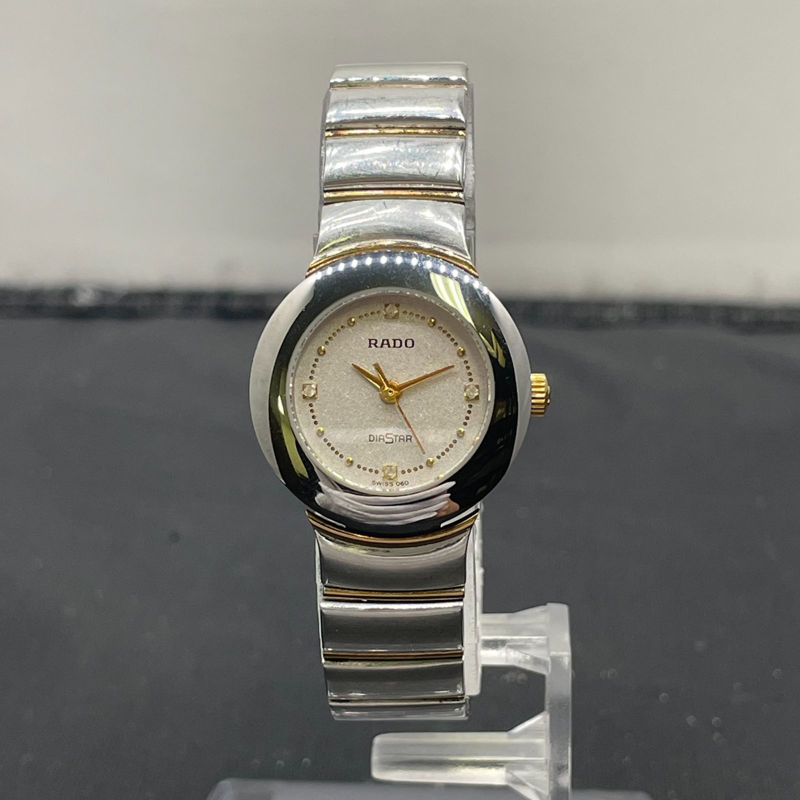 RADO QZ レディース時計 ステンレススチール 不動 C058