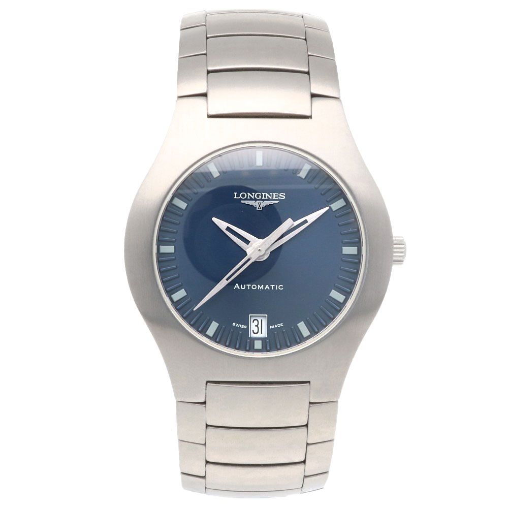  ロンジン オポジション 腕時計 時計 ステンレススチール L 3 623 4 自動巻き 磨き直し済 メンズ 1年保証 LONGINES その他 時計