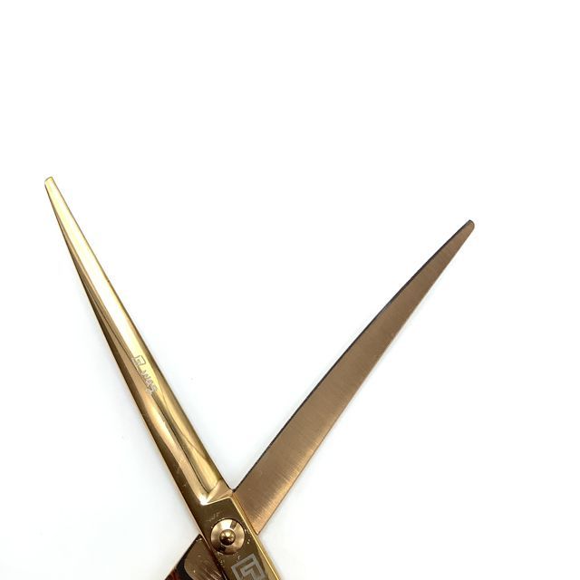 SVANS.スバンス】ギザ刃カーブ トリミングシザー メガネ 右利き