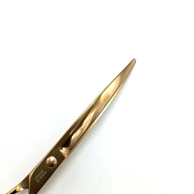 SVANS.スバンス】ギザ刃カーブ トリミングシザー メガネ 右利き