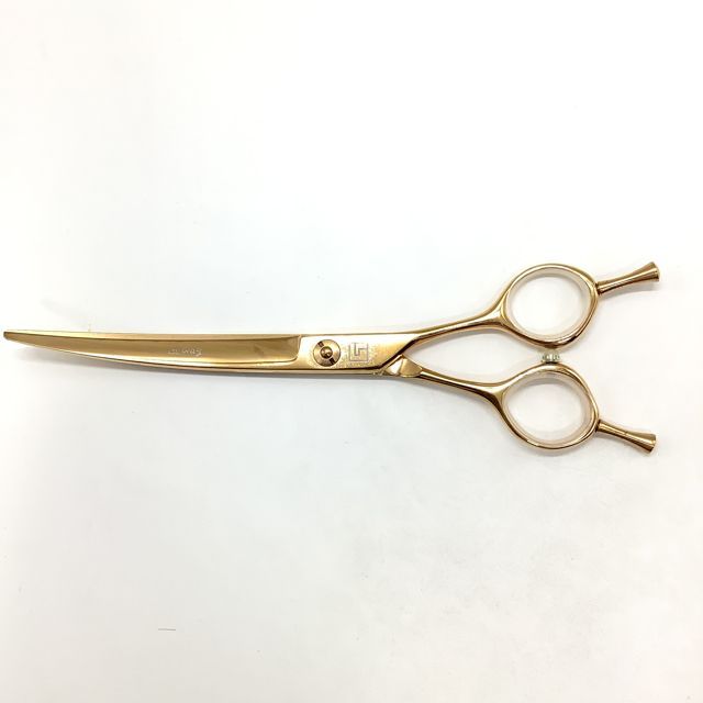 SVANS.スバンス】ギザ刃カーブ トリミングシザー メガネ 右利き