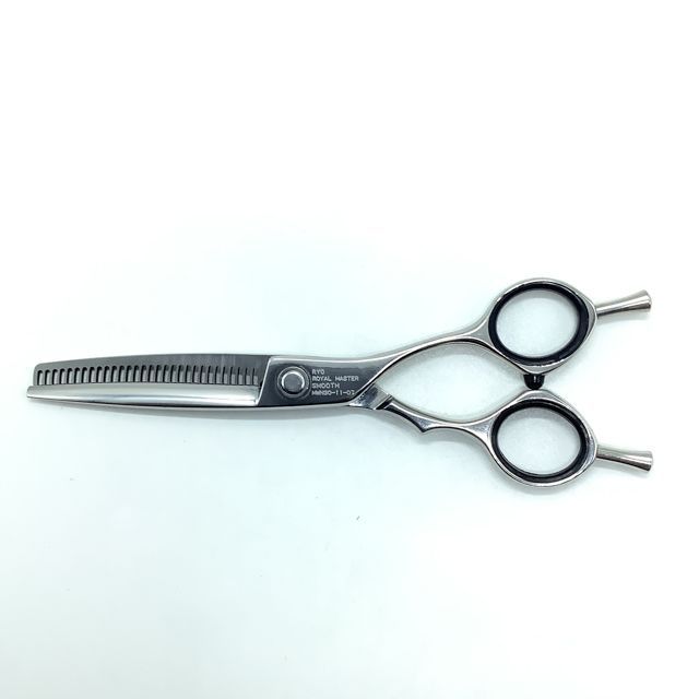 ロイヤルマスターROYAL MASTER SMOOTH MWN 30 メガネ シザー セニング 美容ハサミ すきばさみ 美容師 理容師 約30 右利き 5.9インチ sc 2226 セニングシザー(すきバサミ) 散髪用品