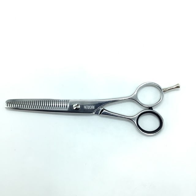 ネットワークNETWORK KM 30 メガネ シザー セニング 美容ハサミ すきばさみ 美容師 理容師 約20～30 右利き 6インチ sc 2224