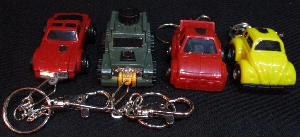 タカラ トランスフォーマー TF ミニボットキーチェーン ノーマル4種セット TF ミニボットキーチェーン