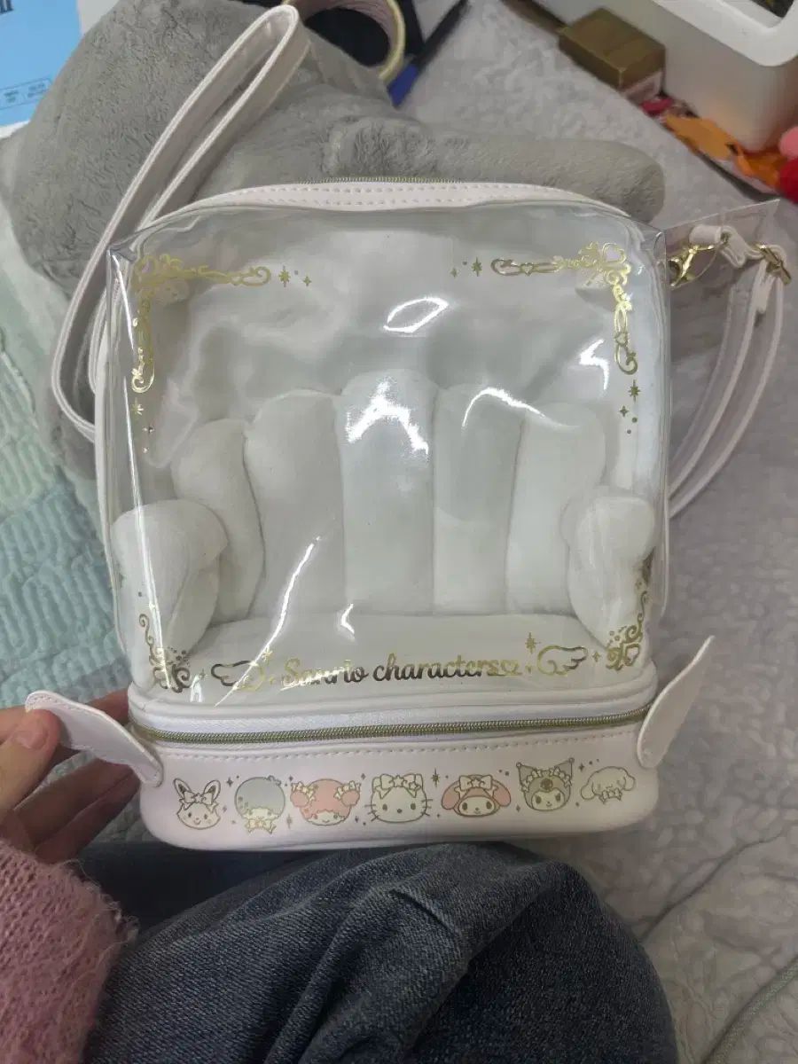 サンリオ ピュア ホワイト エンジェル ぬいぐるみ バッグ