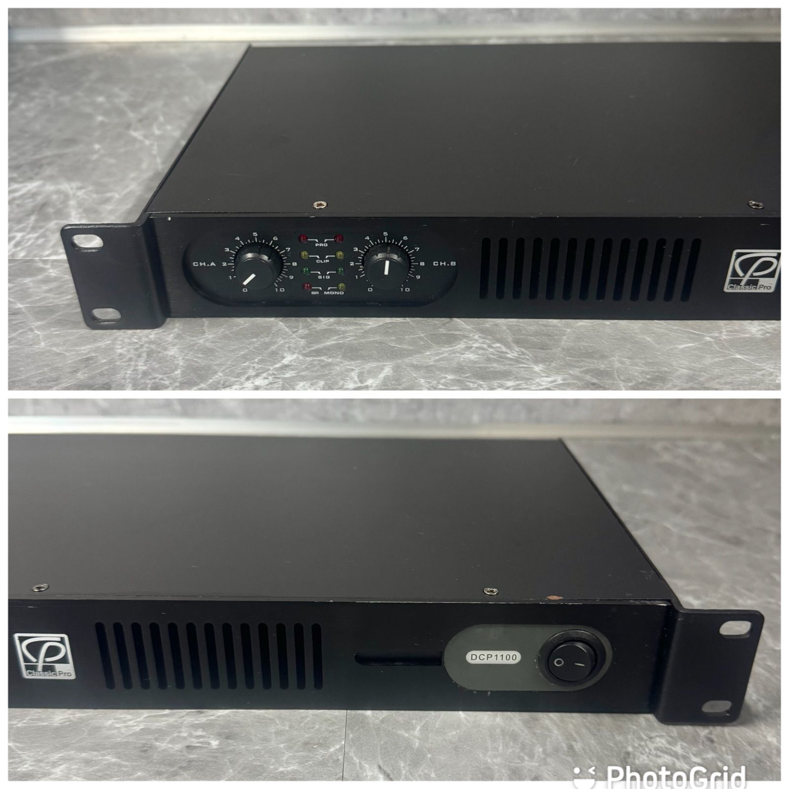 Classic pro DCP1100パワーアンプ 人気型番、即戦力！】爆音駆動の実力機！CLASSIC PRO DCP1100｜大出力