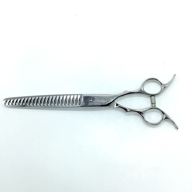  アメジストAmethyst Kissキスシザー トリミングシザー ブレンディング 右利き セニング トリマー ペット 7.5インチ sc 2336 ハサミ お手入れ トリミング用品
