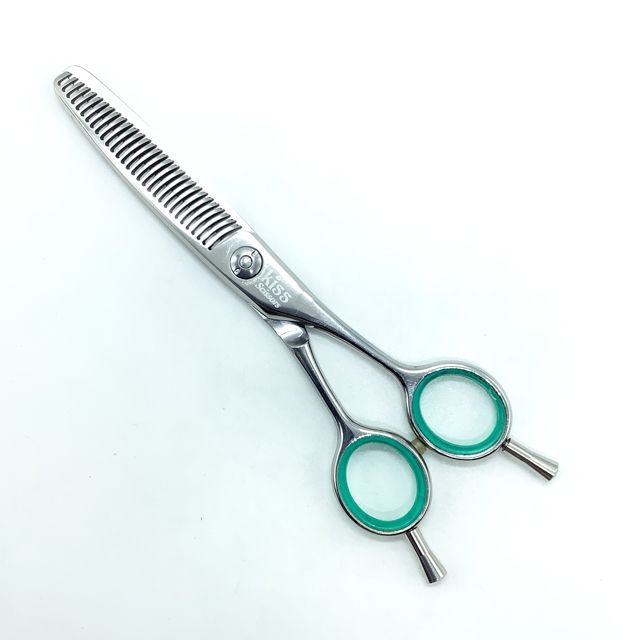 kissキッスシザー Deep Kiss メガネ シザー セニング 美容ハサミ すきばさみ 美容師 理容師 約25~35 右利き 5.8インチ sc2298