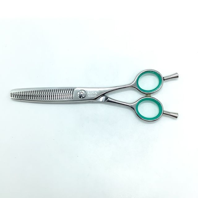 kissキッスシザー Deep Kiss メガネ シザー セニング 美容ハサミ すきばさみ 美容師 理容師 約25～35 右利き 5.8インチ sc 2298