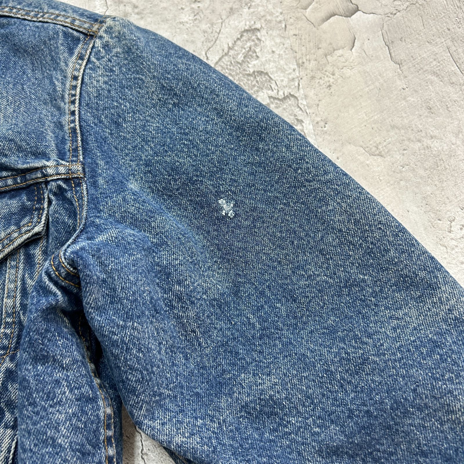 USA製 80s Levi's リーバイス ボア付きデニムトラッカージャケット