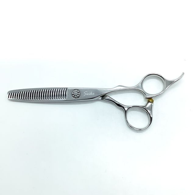 ハヤシシザーズ ハヤシシザーHAYASHI V-27 RW-AT-5.7 オフセット シザー セニング 美容ハサミ すきばさみ 美容師 理容師 約25～30 右利き 5.7インチ sc 2397