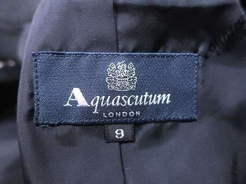 ダイエット Aquascutum アクアスキュータム スーツ ワンピーススーツ サイズ9 ブラック レディース セレモニー＿S26＿セルモアから ＿s-0818-r26