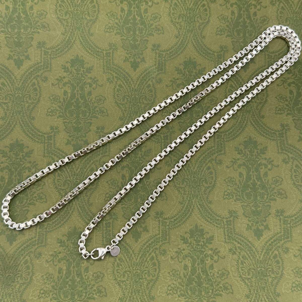 ティファニー ベネチアンチェーン 二重 ダブル 92cm ネックレス 1035