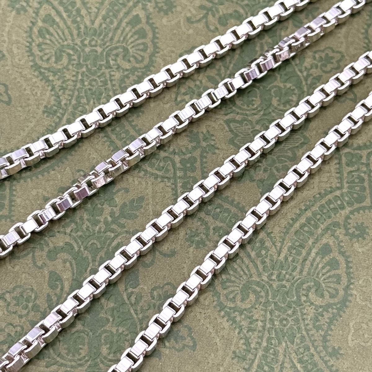 ティファニー ベネチアンチェーン 二重 ダブル 92cm ネックレス 1035