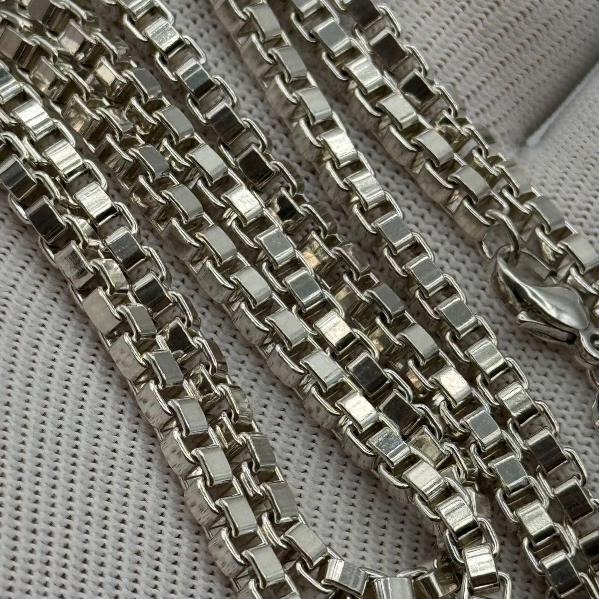 ティファニー ベネチアンチェーン 二重 ダブル 92cm ネックレス 1035