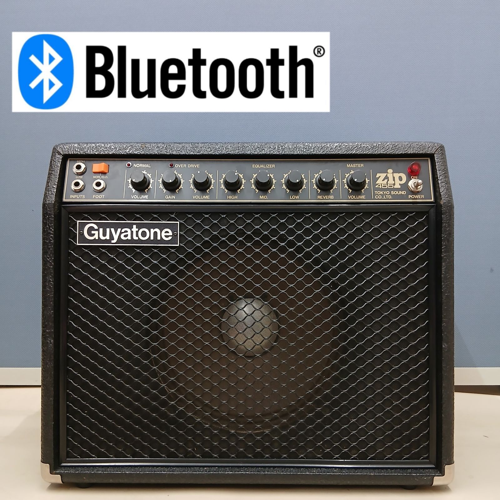 Guyatone zip455 ギターアンプ Bluetooth機能搭載 - メルカリ