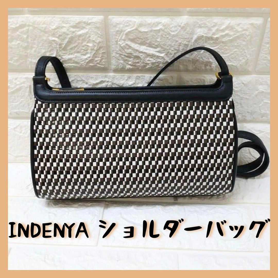 印伝 印傳屋 リプレアル ショルダーバッグ 伝統工芸品 鹿革 - メルカリ