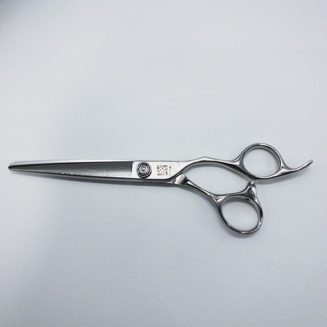 内海ウツミUTSUMI MX 165 40 ダマスカス シザー オフセット 理容 美容ハサミ 美容師 理容師 右利き 6 5インチ sc 2459