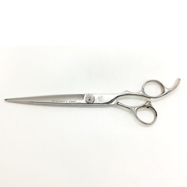 PETGANICペットガニック 魂 700KR ストレート トリミングシザー オフセット 右利き トリマー ペット 7インチ sc2474