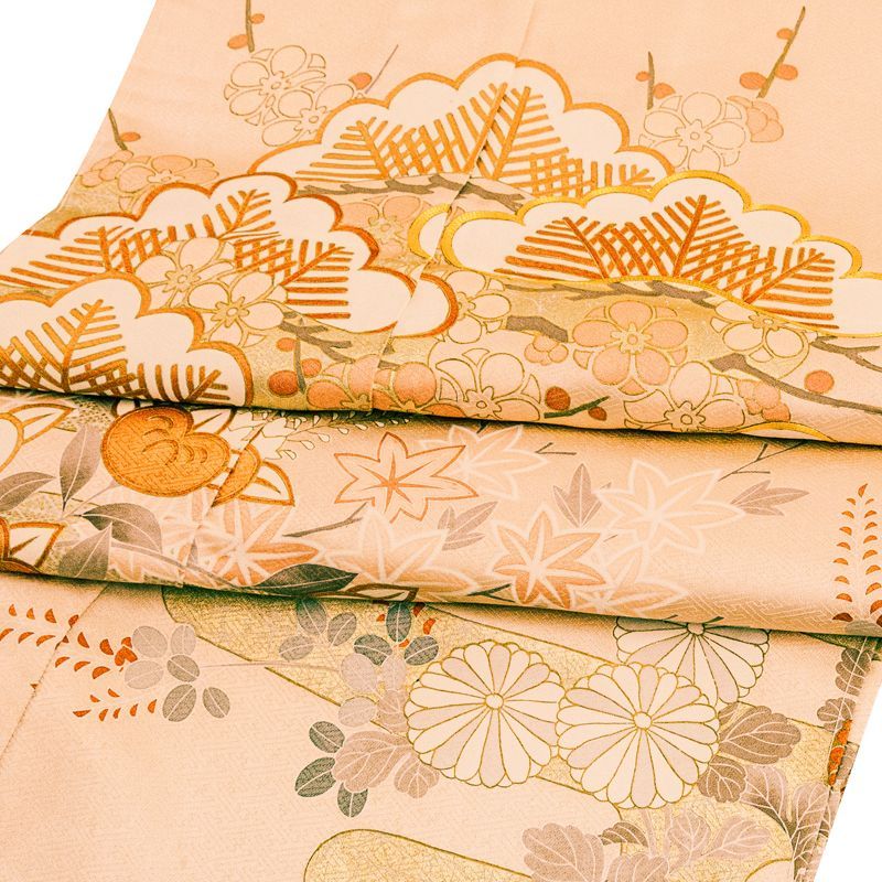 仕立無料 京友禅伝統工芸手描き