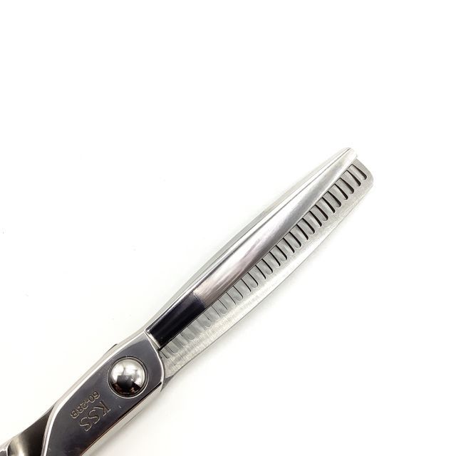  喜田アイディアKITA KSS 60-28 B メガネ シザー セニング 美容ハサミ すきばさみ 美容師 理容師 約25～27 右利き 6インチ sc 2475 セニングシザー(すきバサミ) 散髪用品